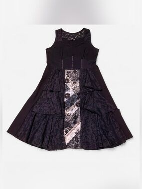 Rock ‘N Karma lace ruffle dress with embelishments